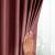 AmeliaHome Velvet Rose Curtain Texture Close-up