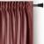 AmeliaHome Velvet Rose Darkening Curtain