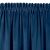 Perdea opacă VILA din catifea indigo cu bandă dragon