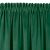 VILA glass green blackout curtain with dragon tape, velvet texture