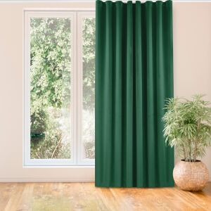 VILA üvegzöld blackout curtain in living room setting - Interior design