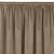 VILA бежова затъмняваща завеса с джоб за прът, кадифена текстура