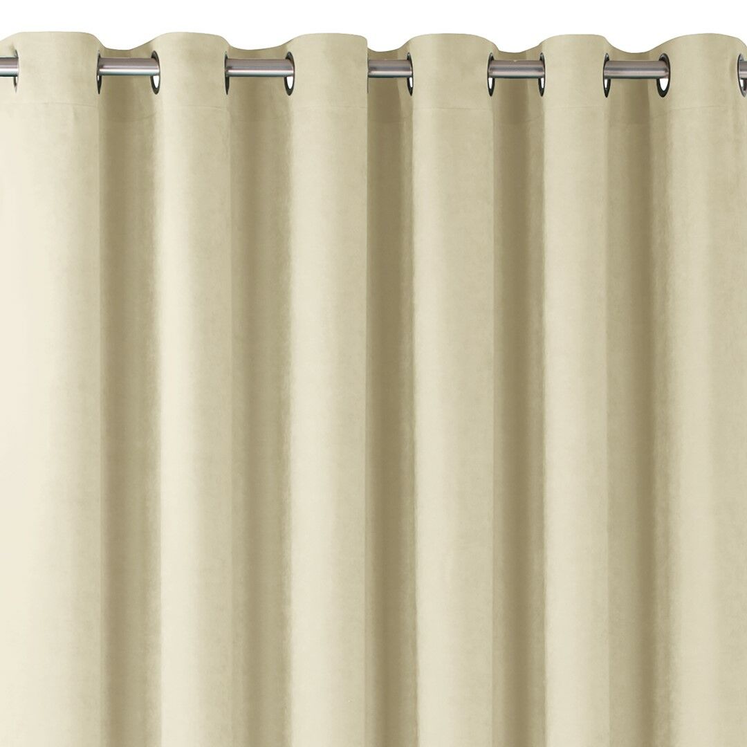 Sötétítő függöny MILANA bézs ezüst ezüst fém zsenília 140x225 HOMEDE