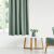 MILANA mint green blackout curtain in a bright living room setting