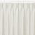 MILANA cream blackout curtain with flex heading