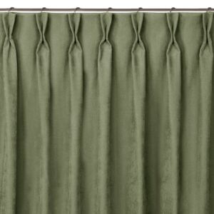 MILANA oil green blackout curtain with flex system - Decoration