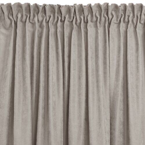 MILANA cappucino blackout curtain with dragon curtain tape