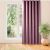 MILANA light purple blackout curtain hanging in front of a window
