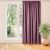 MILANA világoslila sötétítő függöny az ablak előtt