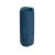JBL Flip 6 blue portable Bluetooth speaker, side view