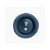 End view of JBL Flip 6 blue portable Bluetooth speaker