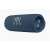 JBL Flip 6 portable Bluetooth speaker in blue, side view