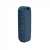 JBL Flip 6 blue portable Bluetooth speaker, side view