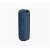 JBL Flip 6 blue portable Bluetooth speaker, side view