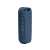 JBL Flip 6 blue portable Bluetooth speaker, side view