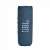 JBL Flip 6 portable Bluetooth speaker in blue, side view