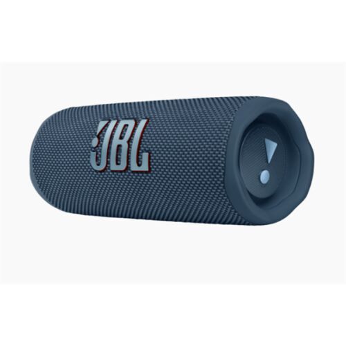 JBL Flip 6 plavi prijenosni Bluetooth zvučnik, pogled pod kutom