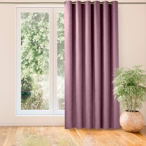 MILANA light purple blackout curtain hanging in a living room - Interior design