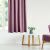 Milana light purple blackout curtain in a modern interior