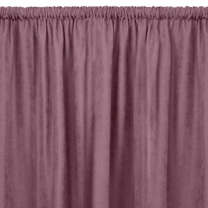 Milana light purple blackout curtain with rod pocket - Interior design