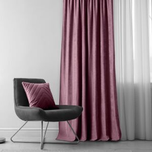 MILANA light purple blackout curtain in a classic room setting - Homede
