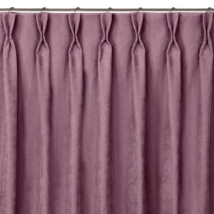 MILANA light purple blackout curtain with flex heading - Curtain