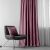 MILANA light purple blackout curtain with decorative pillow