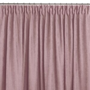 MILANA pink blackout curtain with dragon curtain tape - Curtain