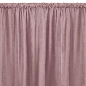 MILANA pink blackout curtain with rod pocket, 420x300 cm - Interior design