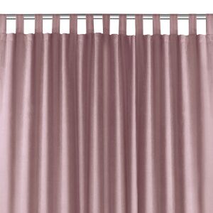 MILANA pink blackout curtain with loops - Interior design