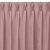 Milana pink blackout curtain with flex heading