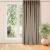 VILA beige blackout curtain in a modern interior
