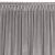 VILA Grey Velvet Blackout Curtain with Dragon Curtain Tape, 200x300 cm