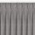 VILA grey velvet blackout curtain
