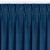 VILA Indigo Blue Velvet Curtain with Flex Pleats