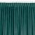 Close-up of VILA teal velvet blackout curtain