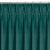 VILA teal velvet blackout curtain with flex heading