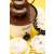 Adler AD 4487 30W 0.2L Chocolate Fountain, with chocolate flowing