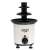 Adler AD 4487 30W 0.2L Chocolate Fountain, White and Black