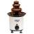 Adler chocolate fountain, 3-tier, white, black, 30W, 0.2L