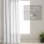 AmeliaHome VELVET white blackout curtain room darkening effect