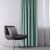 AmeliaHome Velvet Mint Green Curtain in Modern Room Setting