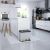 Songmics ERGO triple recycling bin in modern kitchen setting