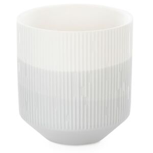 AmeliaHome Fino szara ceramiczna doniczka, nowoczesna doniczka do wnętrz - Doniczka