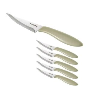 Tescoma PRESTO beige Küchenmesser Set, Wellenschliff - Pfannen, Abendessen, Küchenmesser, Besteck-Sets und Töpfe