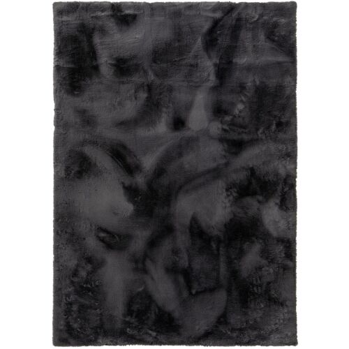 Benuta DAVE Anthracite Grey Glamour Rug 120x170 cm