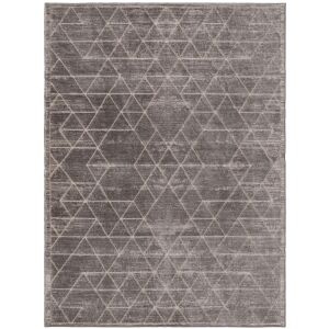 Benuta Daisy grey rug with geometric pattern, 100x150 cm - Interior design