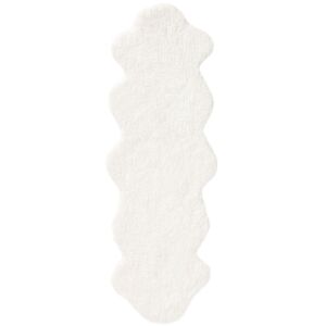 Benuta CLOUDY creamy white runner rug, 60x170 cm, classic style - Rug