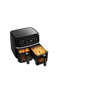 Amiko A60 Forrólevegős sütő sültkrumplival és csirkével, dupla kosár - Konyha & Étkezés