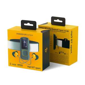 Energy Sistem MP3 Clip BT Sport Amber MP3 player 16 GB galben 58583924 MP3 & MP4 playere